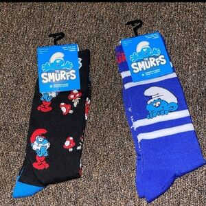 The Smurfs Themed Socks Set